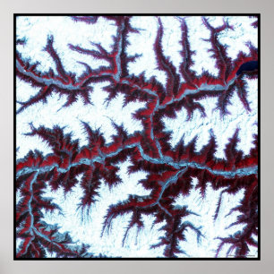 Himalaya-Gebirge Poster