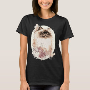 Himalaya-Katze Japanische Kirschblüte Sakura T-Shirt