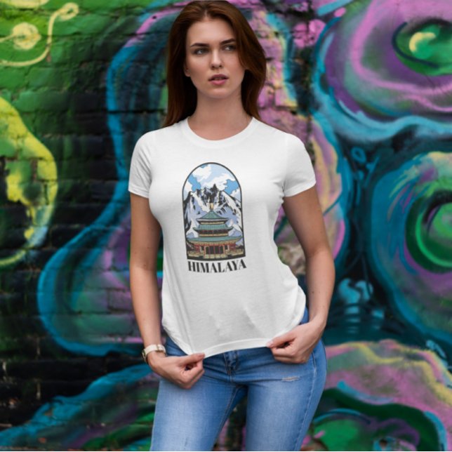 Himalaya Temple T-Shirt (Von Creator hochgeladen)