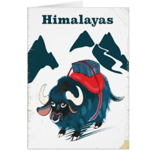Himalaya Vintage-Reiseposter