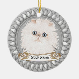 Himalayan Cat-Ornament Keramik Ornament