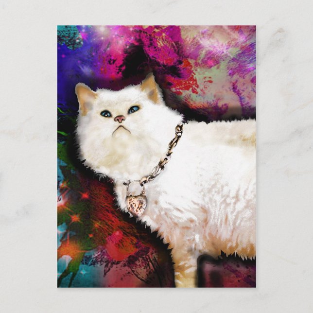 Himalayan Cat Postkarte (Vorderseite)