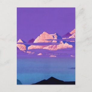 "Himalayas 1933" von Nicholas Roerich Postkarte