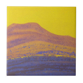 Himalayas (Gebirgskette) (von Nicholas Roerich) Fliese