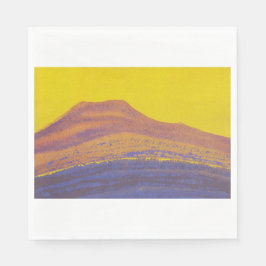 Himalayas (Gebirgskette) (von Nicholas Roerich) Serviette