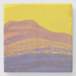 Himalayas (Gebirgskette) (von Nicholas Roerich) Steinuntersetzer