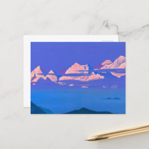 Himalayas von Nicholas Roerich Postkarte