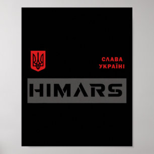 Himars-System Militärarmee Ruhm der Ukraine  Poster
