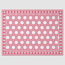 Himbeer-Moderne-Bone-Inlay-Decoupage-Papier Seidenpapier