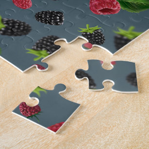 Himbeer-Muster 2 Puzzle