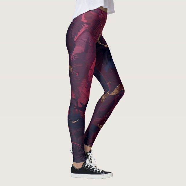 Himbeerbewegung Leggings (Rechts)