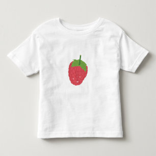 Himbeere Fruchtdesign Kleinkind T-shirt
