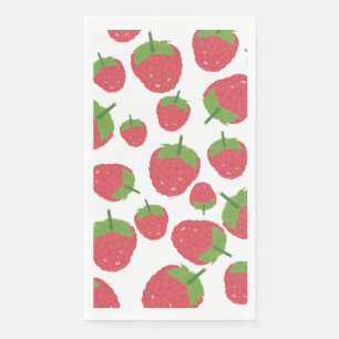 Himbeere Fruchtdesign Serviette