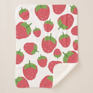 Himbeere Fruchtdesign Sherpadecke