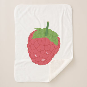 Himbeere Fruchtdesign Sherpadecke