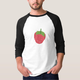 Himbeere Fruchtdesign T-Shirt