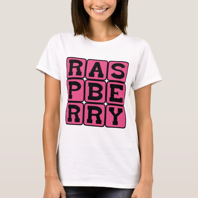 Himbeere, Früchte T-Shirt (Vorderseite)