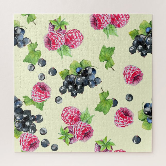 Himbeere, Johannisbeere Puzzle (Vertikal)