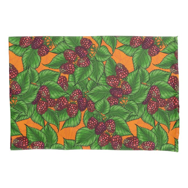 Himbeere Kissenbezug (Vorderseite)