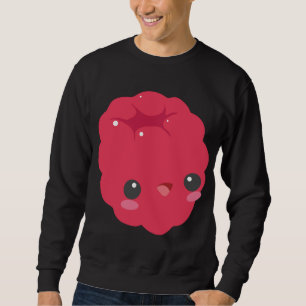 Himbeere Obst Gemüse Vegan gesunde Feinschmecker P Sweatshirt