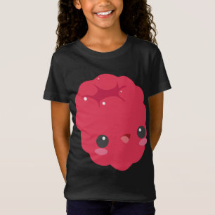 Himbeere Obst Gemüse Vegan gesunde Feinschmecker P T-Shirt