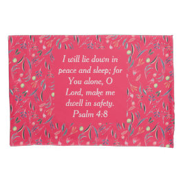 Himbeere | Sicherheit im Ruhezustand | CHRISTLICH Kissenbezug