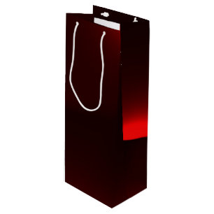 Himbeere und schwarze Lichter Geschenktüte Für Weinflaschen