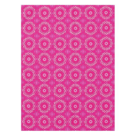 Himbeere und weiße Blüten Tischdecke