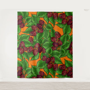 Himbeere Wandteppich