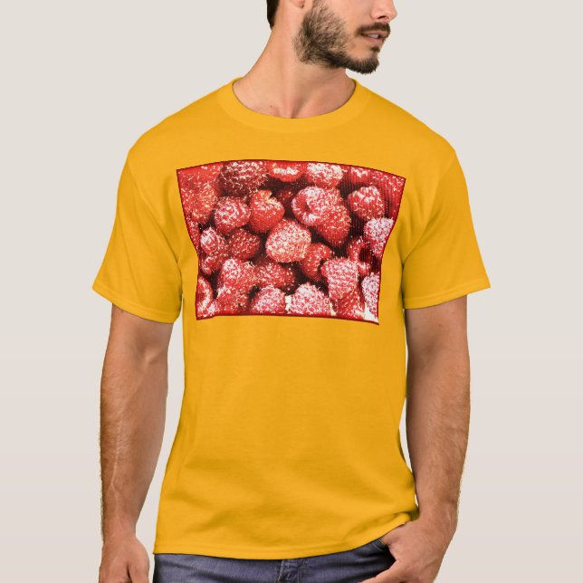 "Himbeeren Früchte" Niedliches Foto. Jetzt kaufen T-Shirt (Vorderseite)