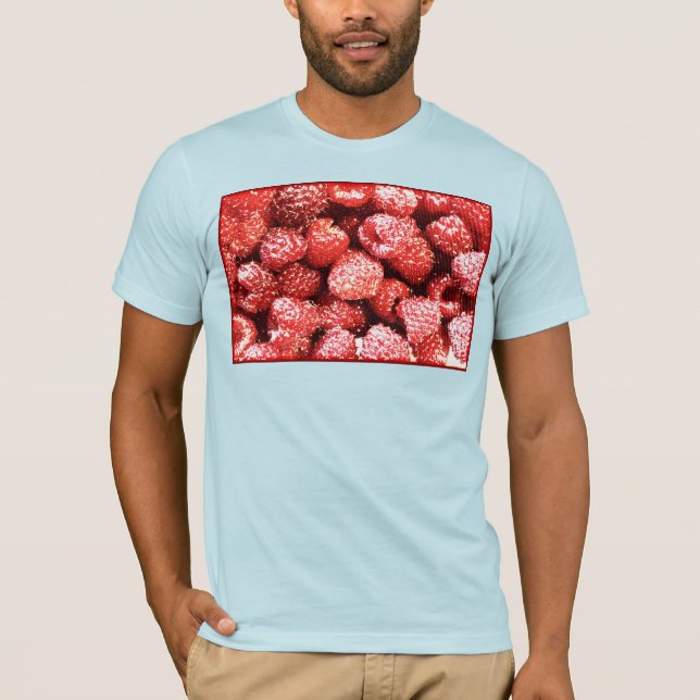 "Himbeeren Früchte" Niedliches Foto. Jetzt kaufen T-Shirt (Vorderseite)