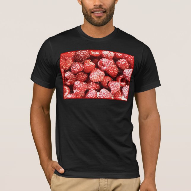 "Himbeeren Früchte" Niedliches Foto. Jetzt kaufen T-Shirt (Vorderseite)