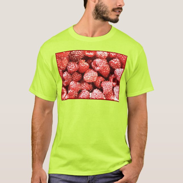 "Himbeeren Früchte" Niedliches Foto. Jetzt kaufen T-Shirt (Vorderseite)