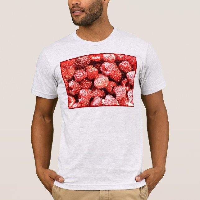"Himbeeren Früchte" Niedliches Foto. Jetzt kaufen T-Shirt (Vorderseite)