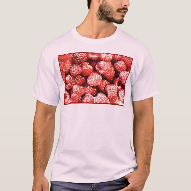 "Himbeeren Früchte" Niedliches Foto. Jetzt kaufen T-Shirt (Vorderseite)