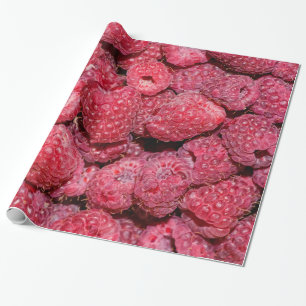 Himbeeren Geschenkpapier