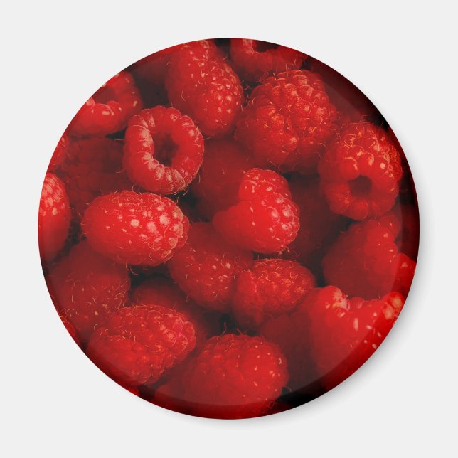 Himbeeren Magnet (Vorne)