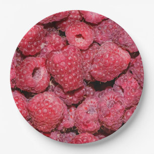 Himbeeren Pappteller