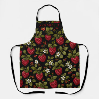 Himbeeren Personalisierte Schürze