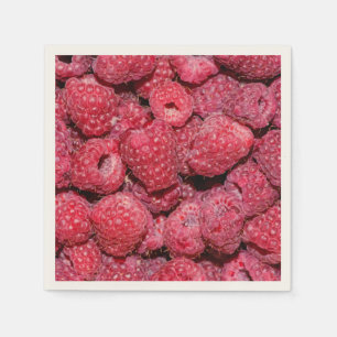 Himbeeren Serviette