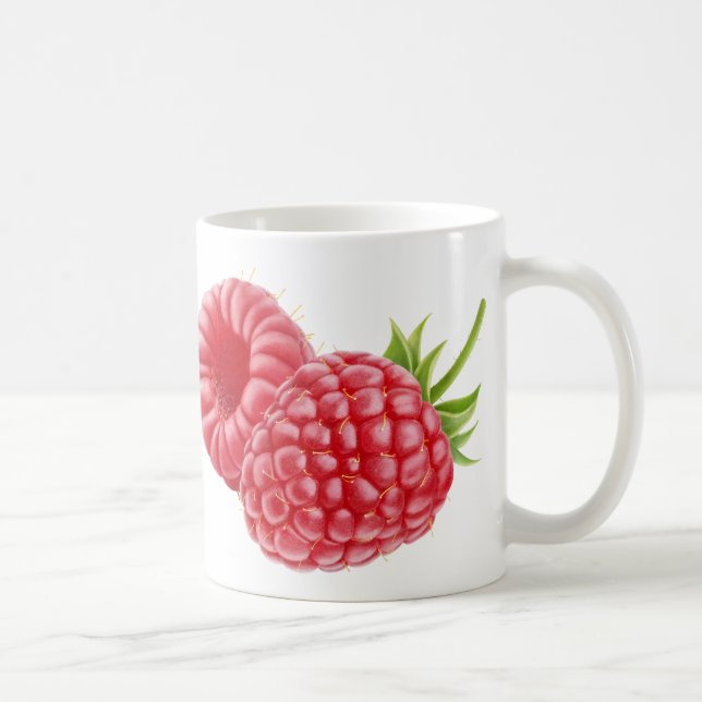 Himbeeren Tasse (Rechts)