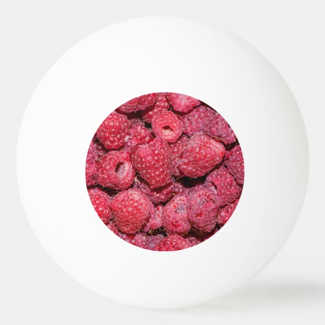 Himbeeren Tischtennisball (Vorderseite)