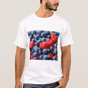 Himbeeren und Blaubeeren T-Shirt
