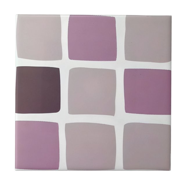 Himbeerfliesen Fliese (Vorderseite)