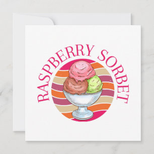 Himbeersorbet