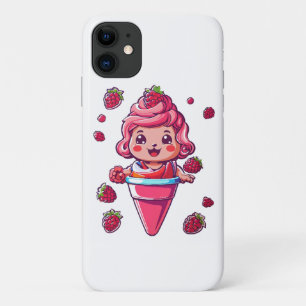 Himbeersorbet Kawaii Case-Mate iPhone Hülle