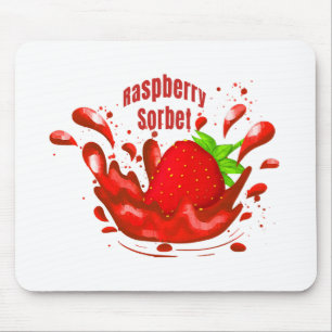 Himbeersorbet Mousepad