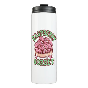 Himbeersorbet thermosbecher
