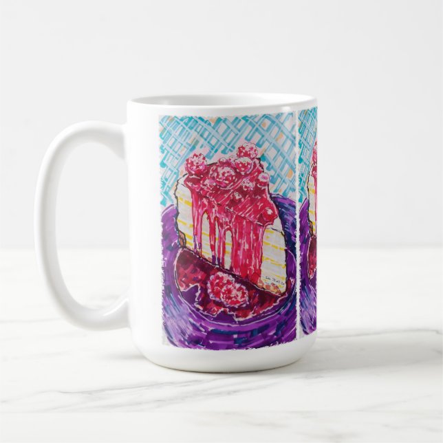Himbeertorte Kaffeetasse (Links)