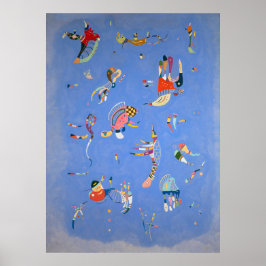 Himblau, Kandinsky 1940 Poster